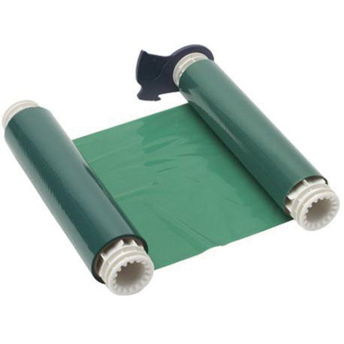 Brady  13597  Series R10000 Printer Ribbon, 6.25" x 200', Green - Each