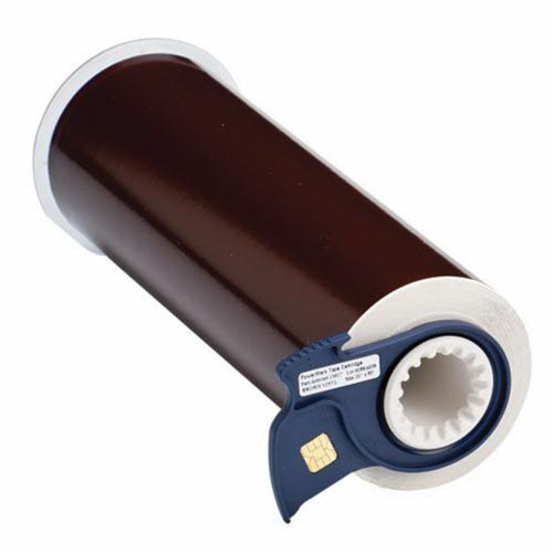 Brady  13617  Indoor-Outdoor Label Printer Tape, Vinyl, Brown, 10" Width - Each