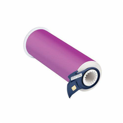 Brady  13618  Indoor-Outdoor Label Printer Tape, Vinyl, Purple, 10" Width - Each