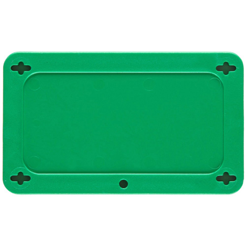 Brady 41928 Blank Valve Tag, Plastic, 3-3/4" W x 2-1/4" H-(Each)