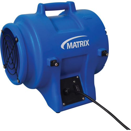 Matrix Industrial Products EB534 8" Air Blower without Canister, 1/4 HP, 816 CFM-(Each)