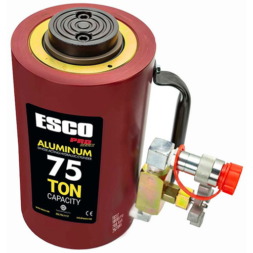 Esco 10317 Heavy-Duty Hydraulic Cylinder, 6" Stroke, 75 Ton(s) Capacity, 10000 PSI - (Each)