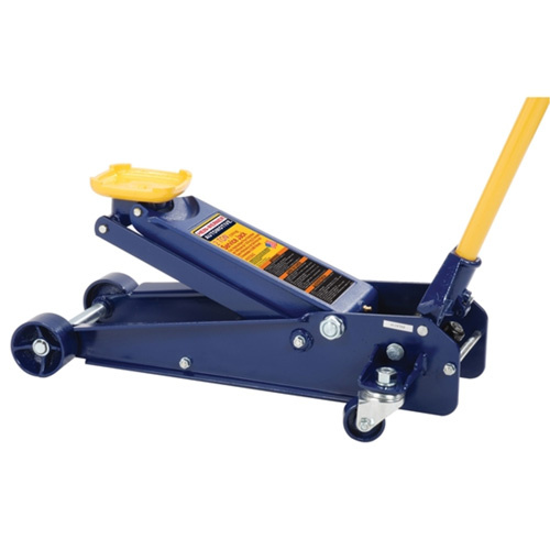 Hein-Werner HW93642 Service Jack, 2 Ton(s) Capacity, 4-1/2" Lowered, 20-1/4" Raised, Manual Hydraulic - (Each)