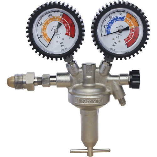 Mastercool 53001 Nitrogen Pressure Regulator with 1/4" FL-M Outlet Connection - (Each)