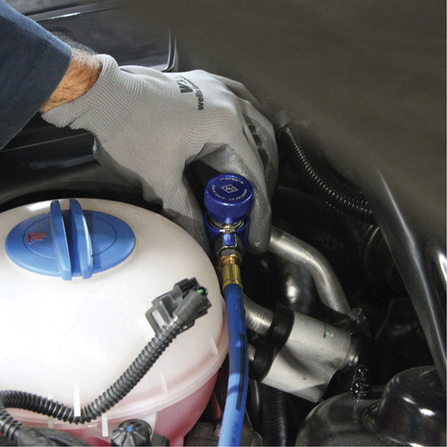 Mastercool 83834 12 mm-F x 17 mm High Side R1234yf Coupler with Extended Disconnect Protection Sleeve - (Each)