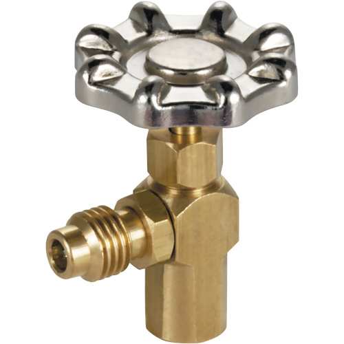 Mastercool 85510 1/2” ACME-M Screw-On Can Tap Valve for R134a - (Each)