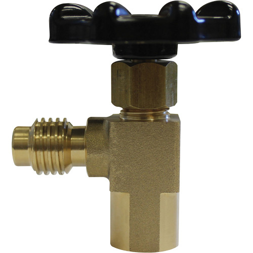 Mastercool 85512 R134a 1/2” ACME-M Self-Sealing Can Tap Valve - (Each)