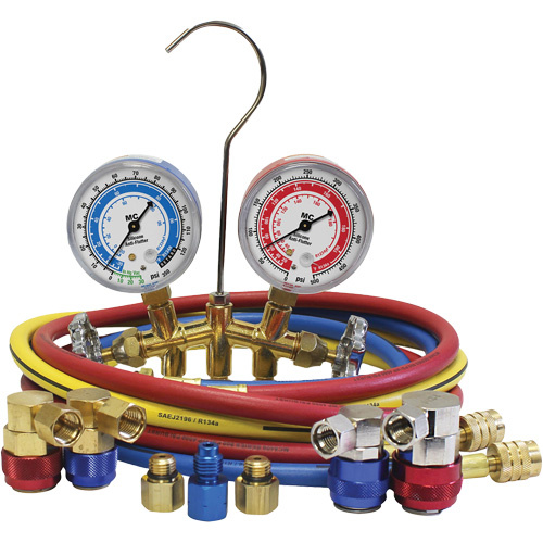 Mastercool 66661-AYF Dual Manifold Gauge Set - (Each)