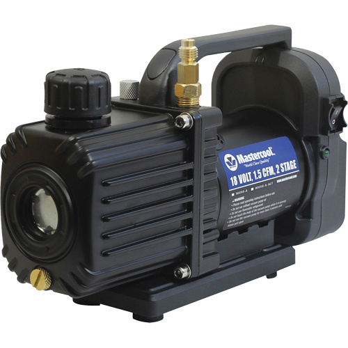 Mastercool 90058-A-AUT Cordless Vacuum Pump with 5-Amp Battery - (Each)