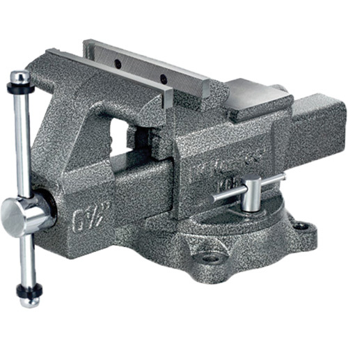 Ken-Tool 64065 K65 Professional Workshop Vise, 6-1/2" Jaw Width, 3-7/8" Throat Depth, Swivel Base - (Each)