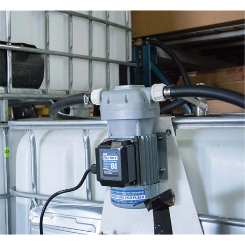 Fill-Rite DF120CAN520 115V AC DEF Transfer Pump & IBC Tote Bracket with Nozzle - (Each)