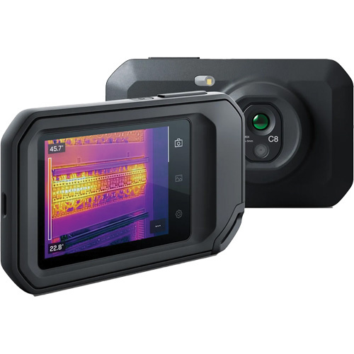 FLIR 18801-0101 C8 Compact Thermal Imaging Camera, 320 x 240 pixels, -20° - 450°C (-4° - 842°F), <50 mK - (Each)