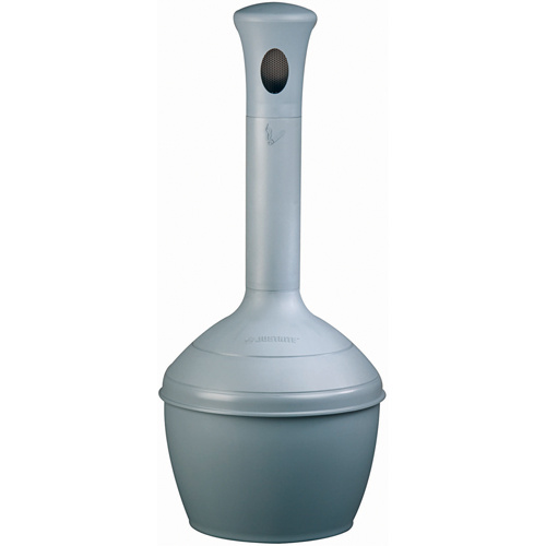 Justrite 268501 Elite Smokers Cease Fire Ashtray, Free-Standing, 4 US gal. Capacity, 38" Height - (Each)