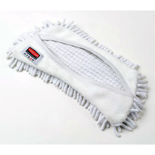 Rubbermaid FGQ86100WH00 Hygen Flexible Flat Mop, Microfibre - (Each)