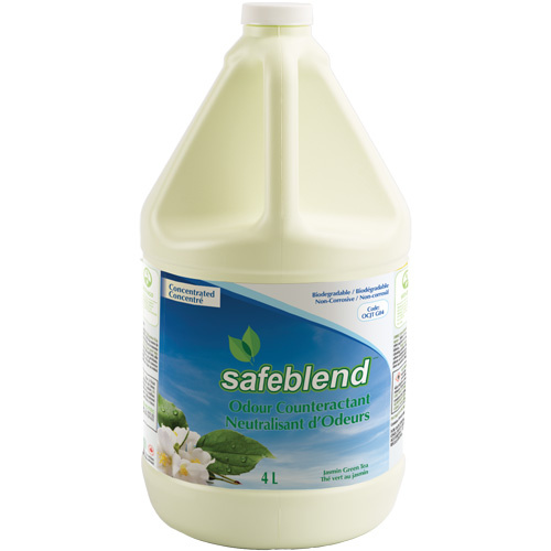 Safeblend OCJTG04-4X4L Jasmine Green Tea Concentrated Odour Counteractant - (Case of 4)