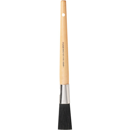 Bestt Liebco 501101400 Birch Brush, Black China, Wood Handle, #4 Width - (Each)