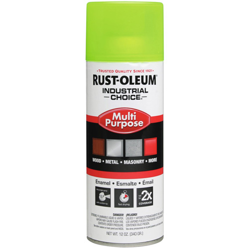 Rust-Oleum 1642830 Industrial Choice 1600 System Multi-Purpose Enamel, Gloss, 12 oz., Aerosol Can - (Can)