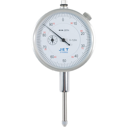 JET 310502 Premium Dial Indicator, 0" -1" Range - (Each)