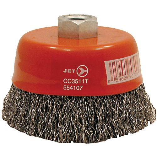 JET 554107 CC3511T High Performance NC Premium Crimped Cup Brush - (Each)