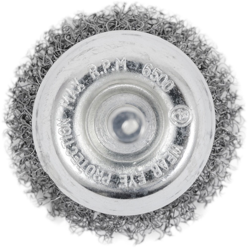 JET 550701 Shaft-Mounted Crimped Cup Brush - (Each)