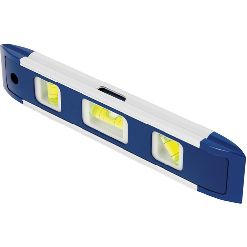 JET 776006 Torpedo Level, 9" L, Aluminum, 3 Vials, Magnetic - (Each)