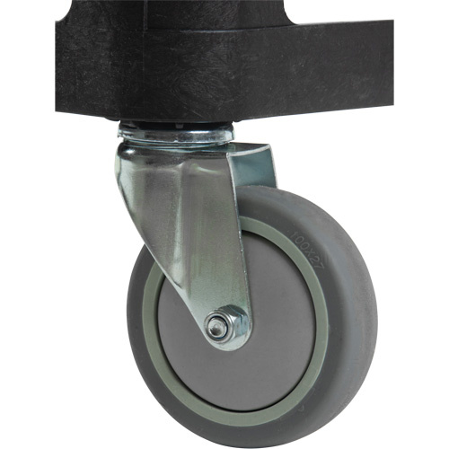 KLETON MQ183 Utility Cart with Flat Shelf, 3 Tiers, 18-1/8" x 37-3/8" x 27-3/4", 330 lbs. Capacity - (Each)