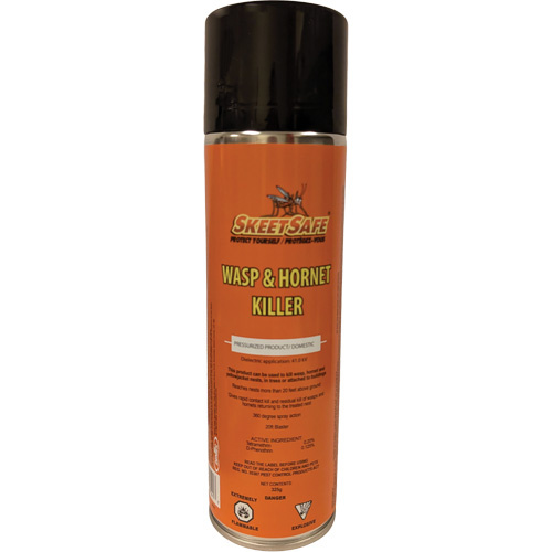 Dentec 18141 SkeetSafe Wasp & Hornet Spray, 350 g, Aerosol Can, Solvent Base - (Box of 12)