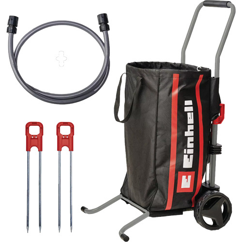 Einhell 4173780 Mobile Hose Reel Trolley & Garden Cart, 5' - (Each)