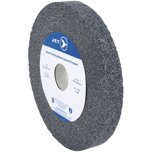 JET 522164 Bench Grinding Wheel, 6" x 1", 3/4" Arbor - (Each)