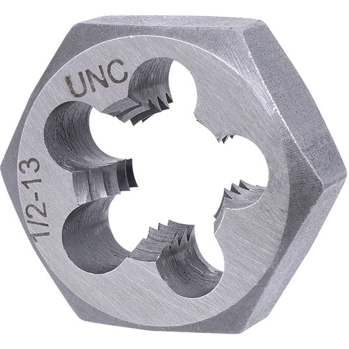 JET 530730 SAE Hex Die, 1" Dia., 1/2"-13NC Thread, Alloy Steel - (Each)