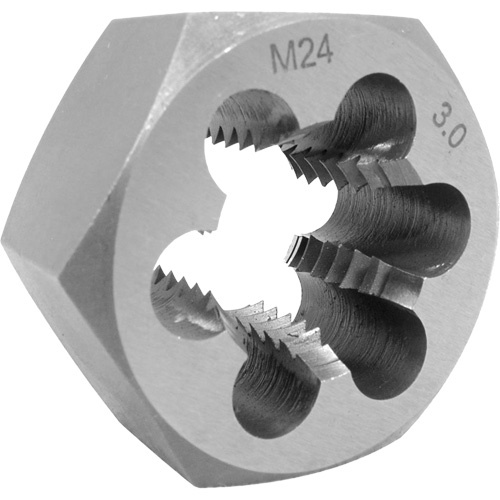 JET 530819 Metric Hex Die, 1" Dia., 8 mm-1 Thread, Alloy Steel - (Each)
