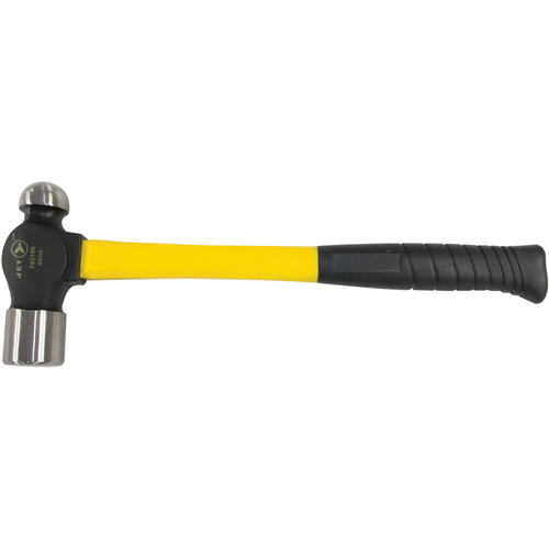 JET 740166 Heavy-Duty Handle Ball Pein Hammer, 40 oz. Head Weight, Fibreglass Handle - (Each)