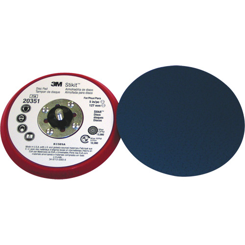 3M AB20351 5" x 3/8" Stikit Low Profile Disc Pad 20351 - (Each)