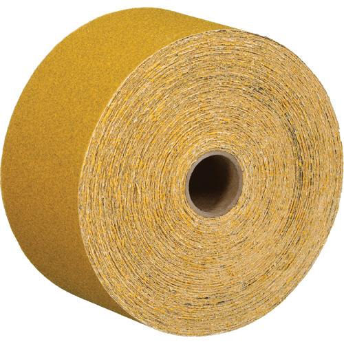 3M 7100372570 Stikit Gold Sheet Roll 02785, Aluminum Oxide, 2-3/4" W x 135' L, 220 Grit - (Case of 10)
