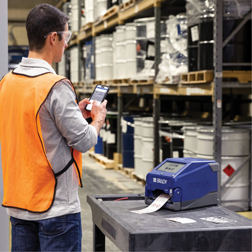 Brady I4311-WB-LAB i4311 Transportable Industrial Desktop Label Printer - Laboratory ID Software, 4 IPS - (Each)