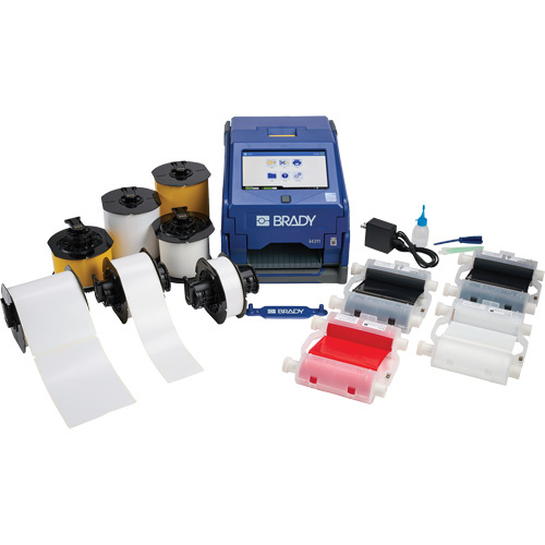 Brady i4311-KIT-STARTER i4311 Industrial Portable Label Printer - Starter Kit, 4 IPS - (Each)
