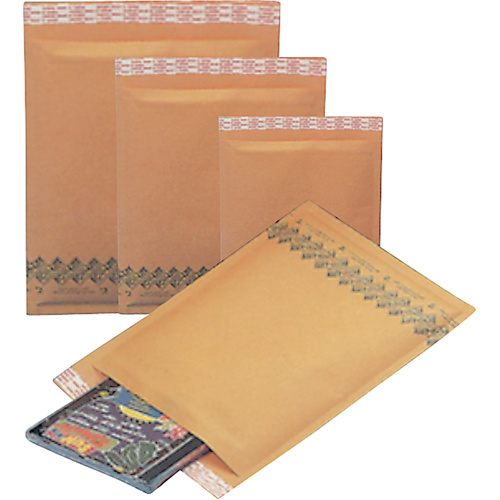 Polyair ELSS000 Ecolite Bubble Shipping Mailers, 4" W x 8" L - (Each)
