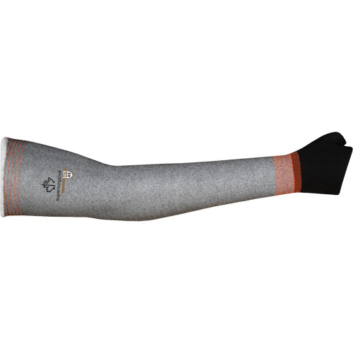 Superior Glove Works Ltd.  SL21TX18TE-XS  SL21TX18TE Ultra-Thin Cut Resistant Sleeves, TenActiv?, 18", ASTM ANSI Level A9, Grey - Pair