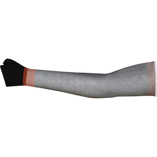 Superior Glove Works Ltd. SL21TX18TE-3XL SL21TX18TE Ultra-Thin Cut Resistant Sleeves, TenActiv, 18", ASTM ANSI Level A9, Grey - (Case of 60)