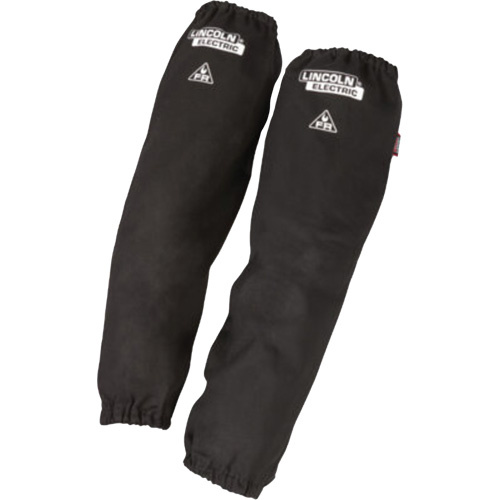 Lincoln Electric K4827-ALL Traditional Flame Retardant Cotton Welding Sleeves, 21" L, Black - (Pair)