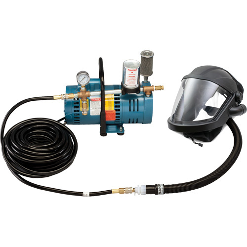 Walter Surface Technologies 9254-01 1-Worker MAXSHIELD Supplied Air Shield System - (Each)