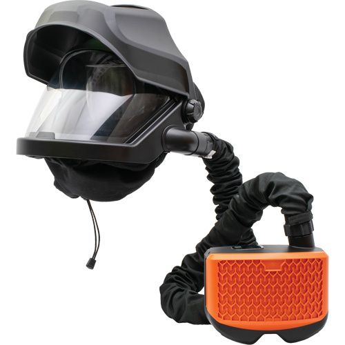 Walter Surface Technologies AP1K-M-X90VX PEAKAIR MAXSHIELD with Flip-Front & X90VX ADF Blower Kit, Facepiece Respirator, Lithium-Ion Battery - (Each)