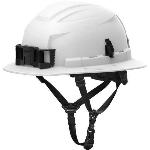 Milwaukee 48-73-1541 BOLT Full Brim Safety Helmet, Meets CSA Type 2, Ratchet Suspension, Non-Vented - (Each)