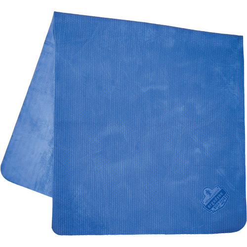 Ergodyne 12411 Chill-Its 6601 Economy Evaporative Cooling Towel, Blue - (Pack of 6)