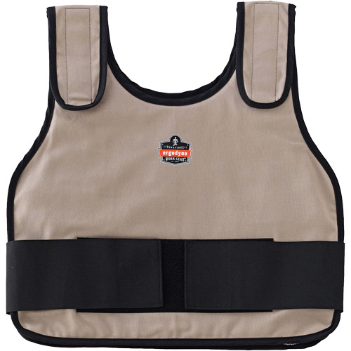 Ergodyne 12000 Chill-Its 6230 Standard Phase Change Cooling Vest with Rechargeable Packs, Small/Medium, Khaki - (Each)