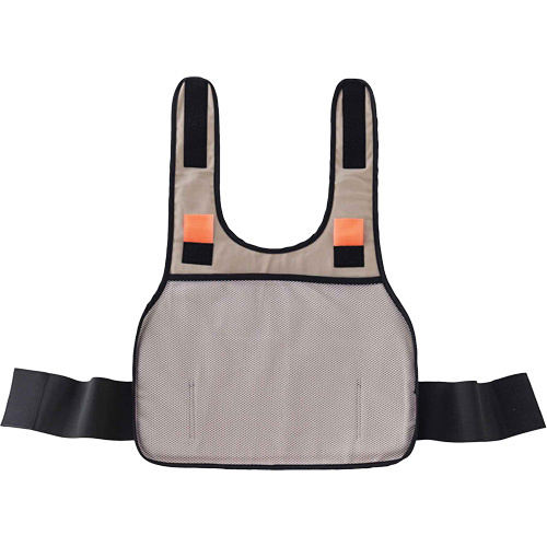 Ergodyne 12002 Chill-Its 6235 Standard Phase Change Cooling Vest, Small/Medium, Khaki - (Each)