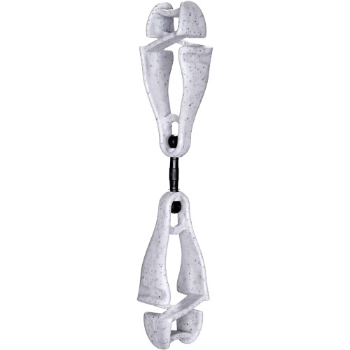 Ergodyne 19415 Squids 3420 Swiveling Glove Clip Holder with Dual Clips - (Pack of 6)