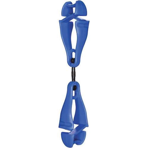 Ergodyne 19417 Squids 3420 Swiveling Glove Clip Holder with Dual Clips - (Pack of 6)