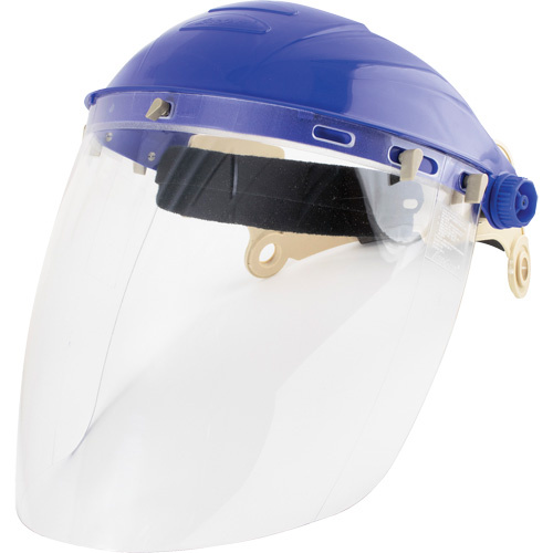 Walter Surface Technologies BG1-2CL Faceshield with Browguard, Polypropylene - (Each)
