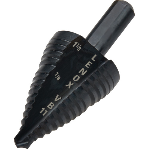 Lenox 30888VB11 #11 Step Drill Bit, 7/8" - 1-1/8" , 1/4" Increments, High Speed Steel - (Each)